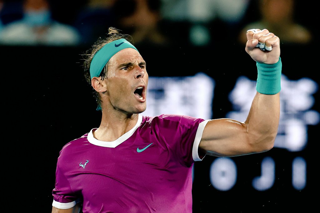 TheSportsGram's tweet photo. Rafael Nadal is a 21 time Grand Slam Champion 🐐

#AusOpen | #Nadal | #GOAT https://t.co/UJ6H5UAnfi