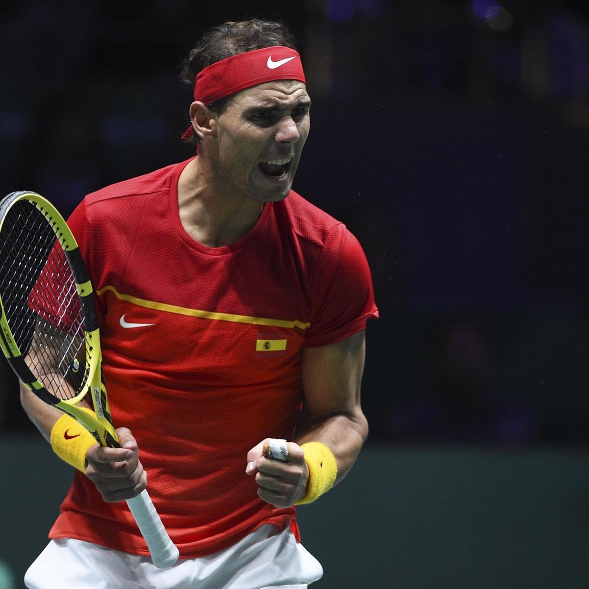 Nuestra enhorabuena a <a href="/RafaelNadal/">Rafa Nadal</a> por su victoria en el <a href="/AustralianOpen/">#AusOpen</a> 2022 y ser el tenista más laureado de la historia con 21 victorias en torneos de Gran Slam, siendo además un ejemplo de lucha y superación para todos los españoles <a href="/RFETenis/">Tenis España</a> #EjércitoConElDeporte