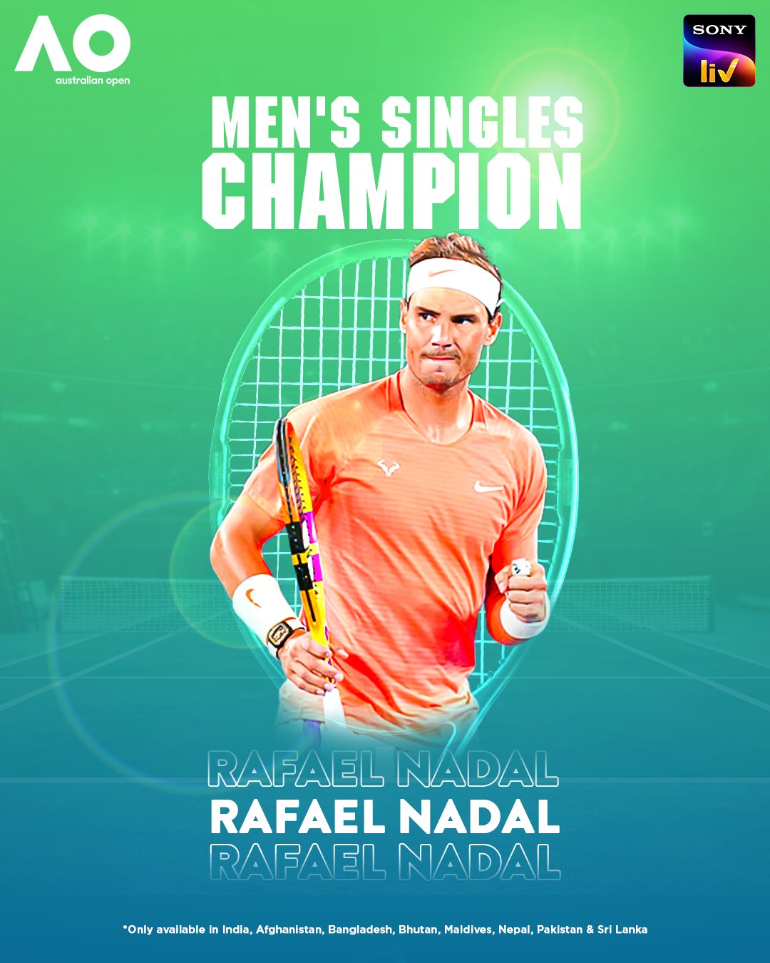 Sony LIV on X RafaelNadal has done it EpicBeginsHere AusOpen SonyLIV AO2022 https t ZDl7JtmMH3 X