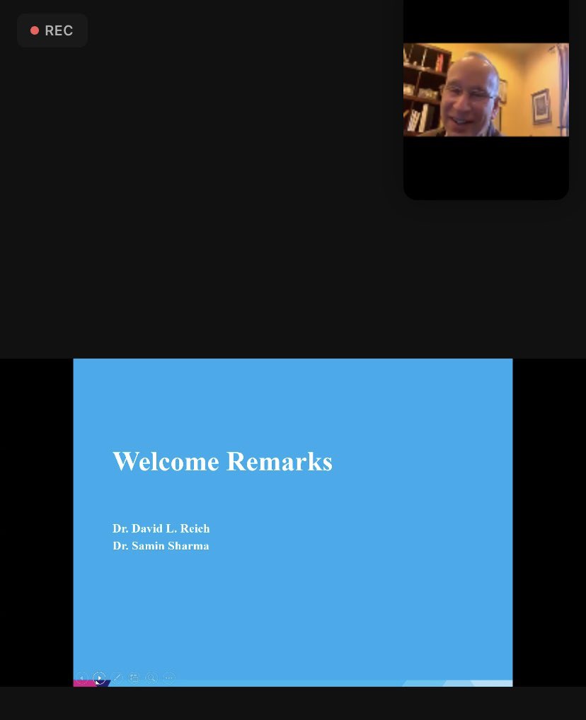 Welcoming remarks from <a href="/DrDavidReich/">David L. Reich, MD</a> and #DrSharma to <a href="/MountSinaiHeart/">Mount Sinai Fuster Heart Hospital</a> Patient Experience Summit! 7 days a week, #MSHeart keeps you #theheartofthematter! <a href="/BethOliverVP/">Beth Oliver</a> <a href="/IntrepidRN_NYC/">No one.</a>