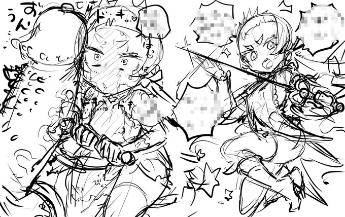 マジカル男の娘くん描いてる 