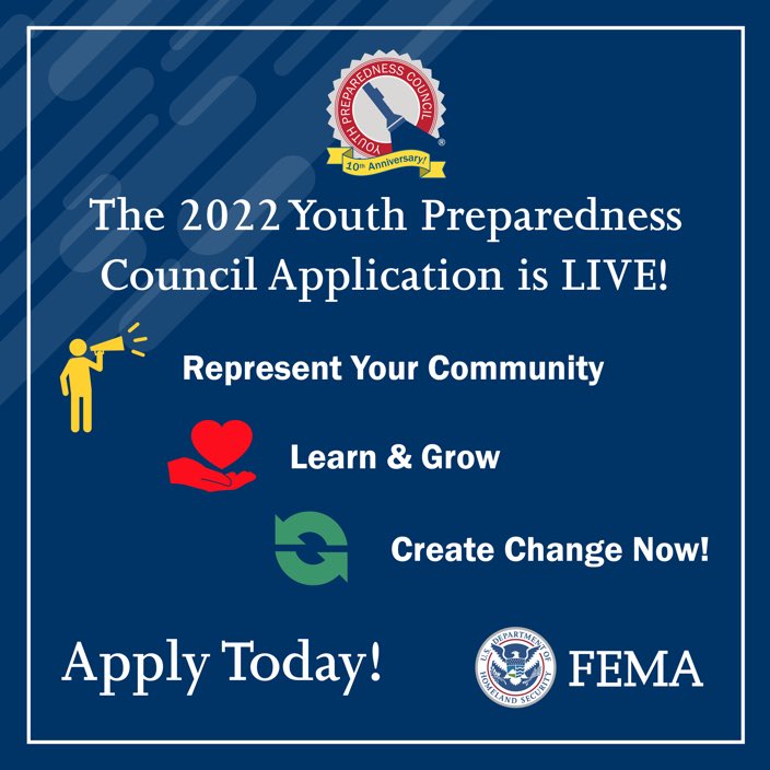 Region10YPC's tweet photo. ‼️NEW OPPORTUNITY‼️YPC members can make a difference in their community, gain valuable leadership and emergency management experience, and work with like-minded peers to help strengthen preparedness and resilience across the country. https://t.co/qnimL5mSWn