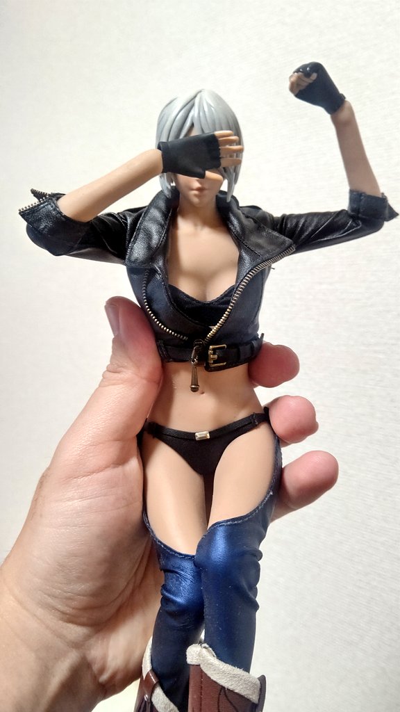 KOF kitty stuff 1/6 アンヘル 正義女神 フィギュア Yahoo!オークション - 絶版 Kitty Stuff 1/6 TS003 アクション