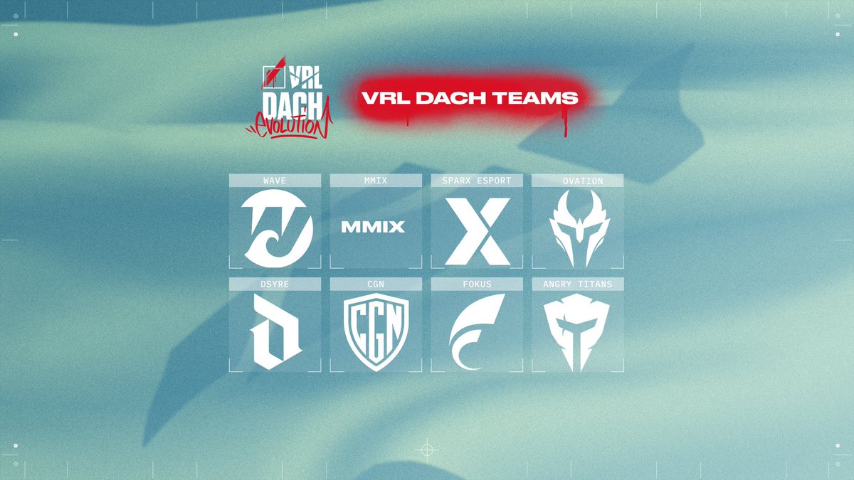 🔥 98 Teams Open Qualifier

🇩🇪 Die Teams der VRL DACH: Evolution
🇺🇸 Meet The Teams VRL DACH: Evolution

Wir sind die Pioniere | We are the Pioneers 

🔭#VRLDACH