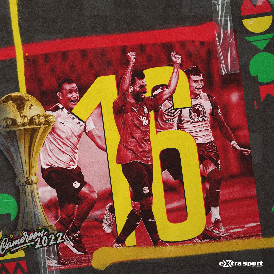 extrasport__ar's tweet photo. أسياد القارة ☝️

المنتخب المصري يسجل رقمًا قياسيًا خاصًا بالوصول لنصف نهائي كأس الأمم الإفريقية للمرة 16 😱 https://t.co/KXZA3bS7Op