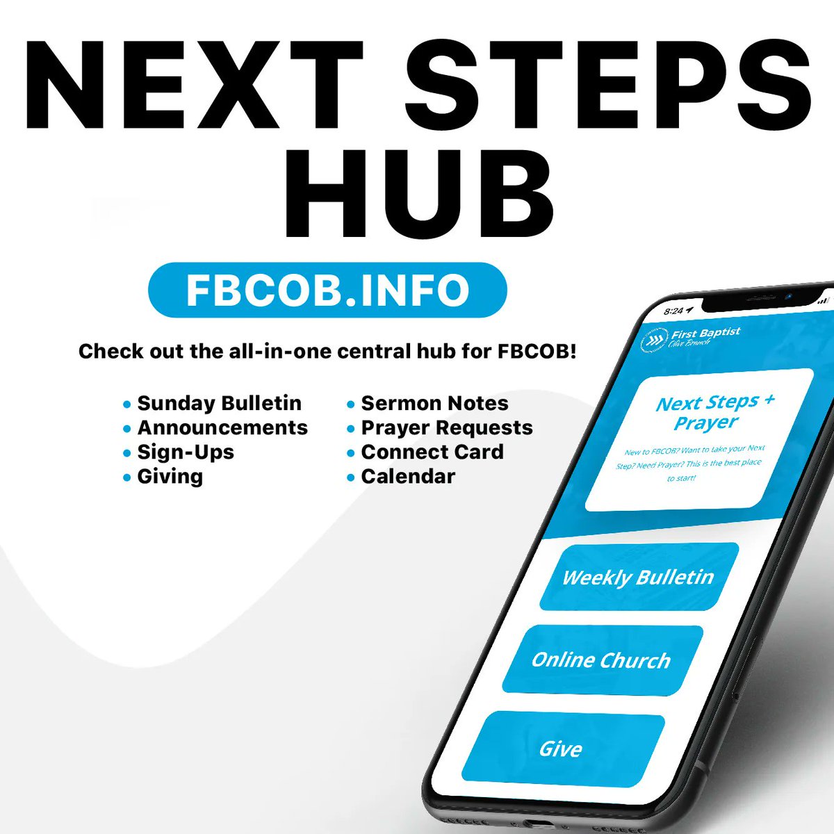 FBCOB's tweet image. This Wednesday’s Prayer Meeting is focused on praying for you, the church. Submit prayer requests here &amp;gt;&amp;gt; fbcob.info