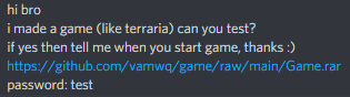 elclaudz's tweet photo. @breemwhy @lightspeedhannh a game like terraria, it happened to me yesterday https://t.co/GA2Z94Cub1