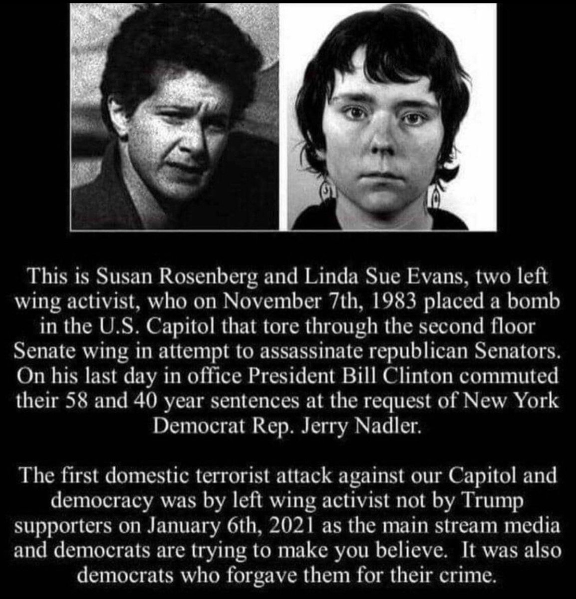 VernonForGA's tweet photo. Will someone get this message to @GStephanopoulos before he criticizes Trump again about pardons and attacks at the US Capitol! @BillClinton @RepJerryNadler @ABC @ABCPolitics @abcnews @abc https://t.co/5BFFMBpt9H