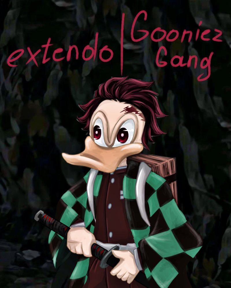 extendo1312's tweet photo. Love mom and @GooniezNFT check my art please! https://t.co/O83ZO1Sut2