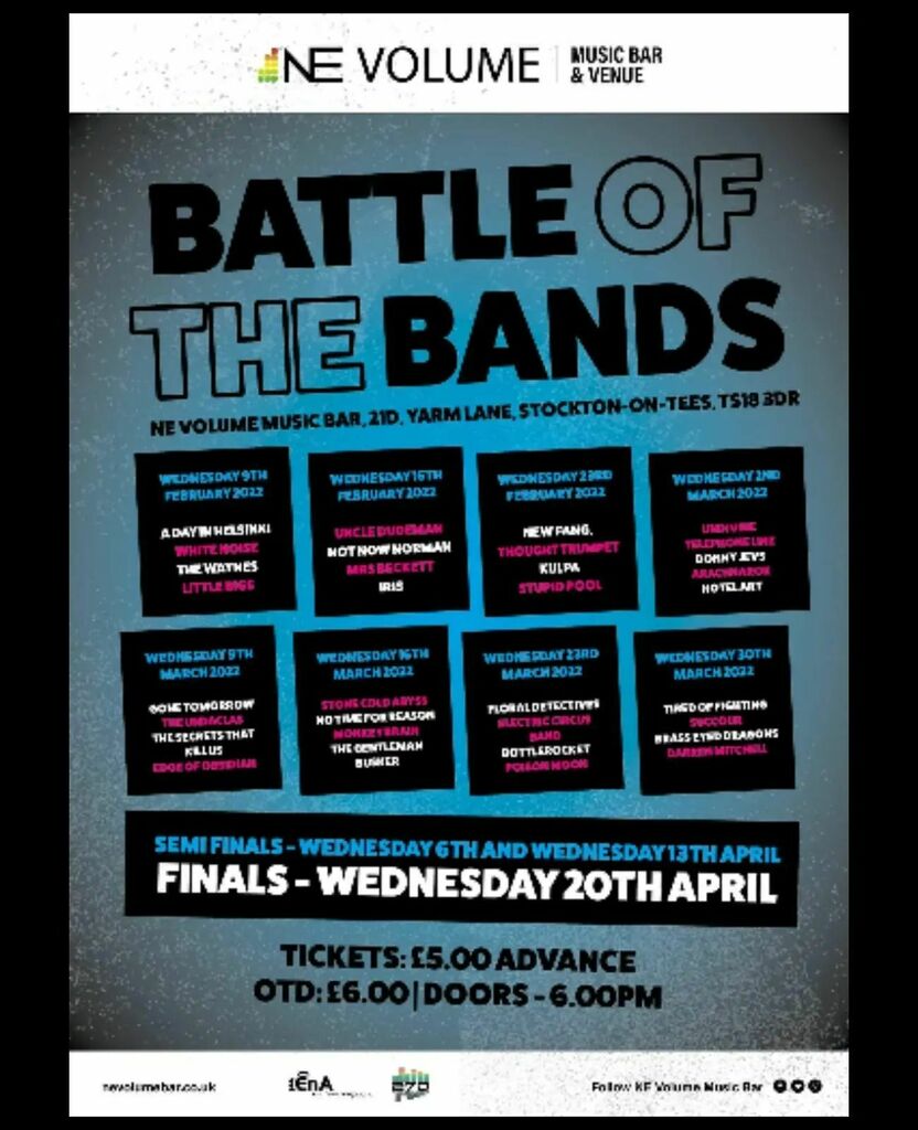 Can finally announce the next gig.
I'm heading back to @nevolumemusicbar to compete in the Battle Of The Bands.

Would be awesome to see many of your lovely faces especially there to support me.
Plus, if I actually win, there's opportunity for more new m… instagr.am/p/CZXZWeINzph/