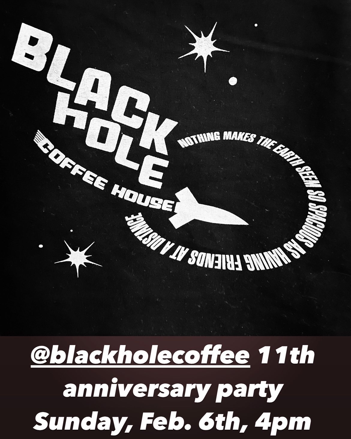 Black 2024 hole coffee