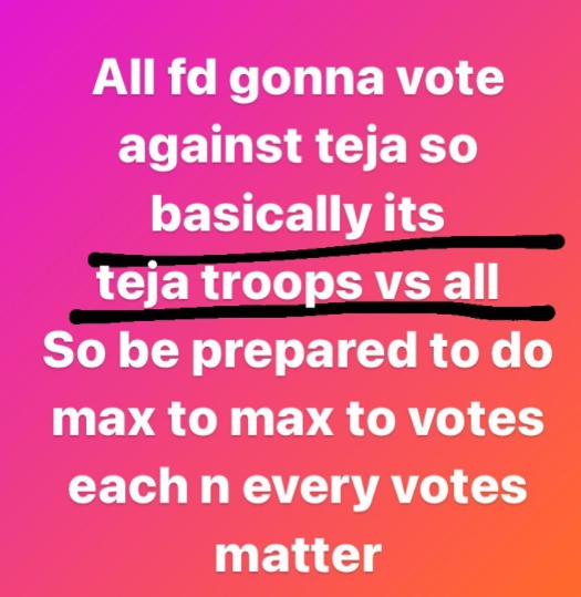 ShanuGo79563567's tweet photo. We'll win
#tejasswiprakash https://t.co/Ym8NIsAKM9