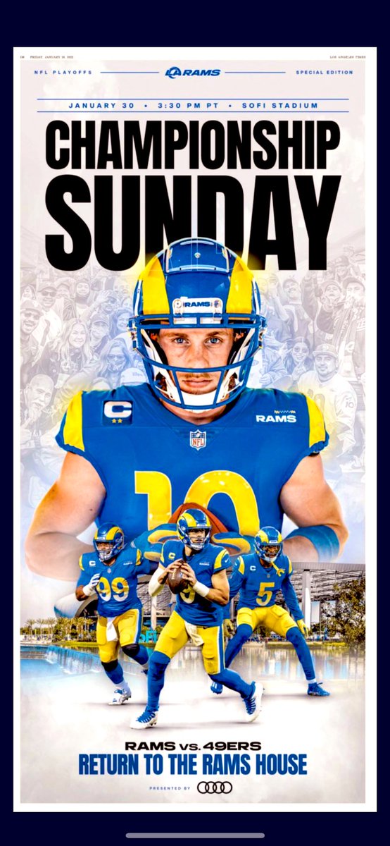 BIG DAY‼️

It couldn’t have been scripted better!

#RamsHouse