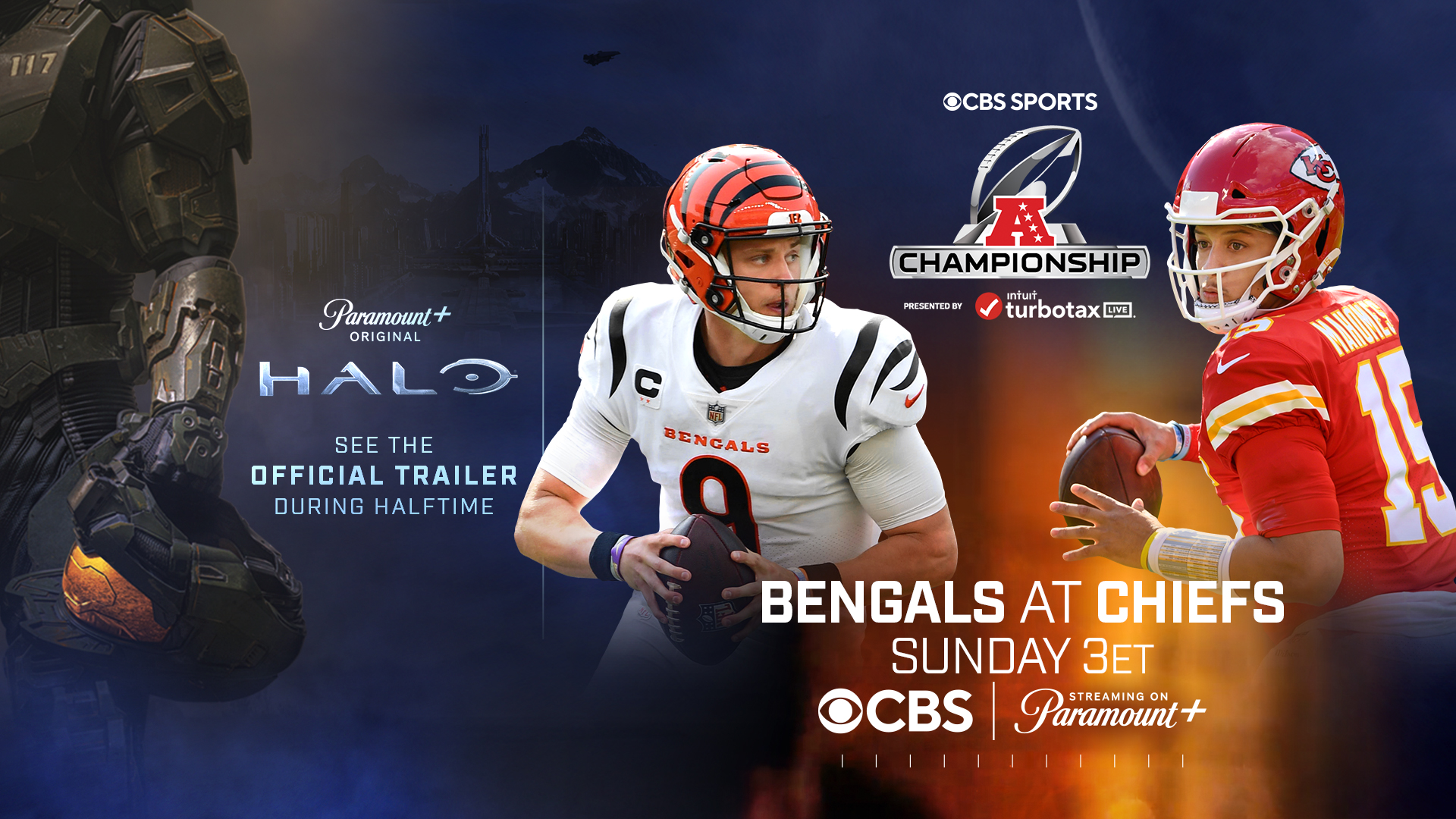 is the bengals game on paramount plus today