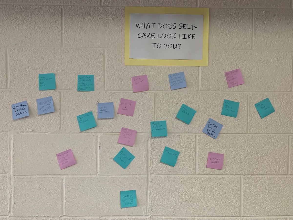 The employees at our Stapeley community were treated to a relaxing self-care day, which included a chair massage! Our staff felt valued and loved that their stress levels went way down! #WEL #seniorliving #selfcare