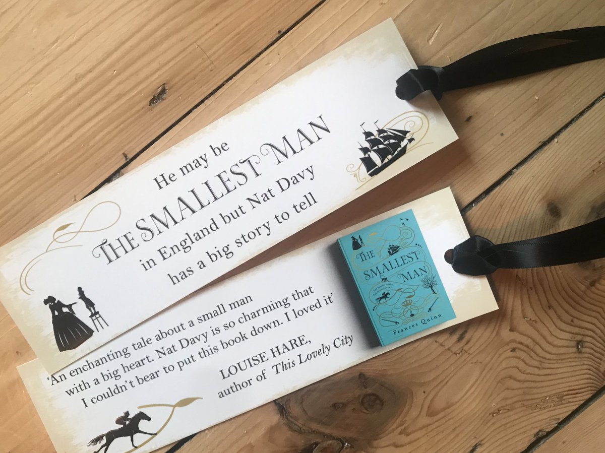 #Indiebookshops - anyone want some Smallest Man bookmarks? Happy to post a bundle to you