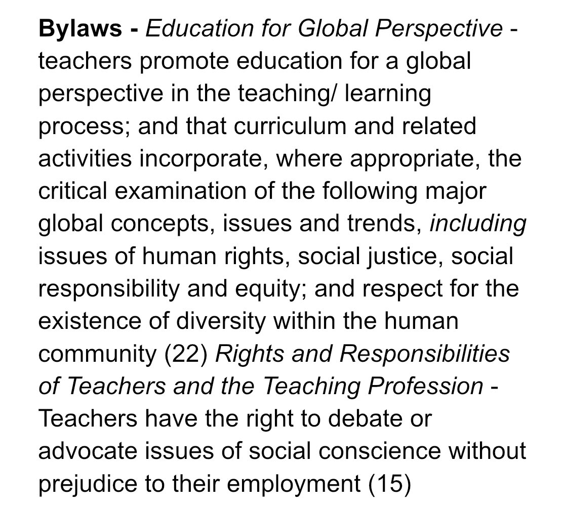 dreskcan's tweet photo. We are heading back to school tomorrow after this weekends events in #ottawa #onted 

A thread to support your teaching 🧵 

Ontario Teacher Federation Bylaws

https://t.co/JbENN2izVg https://t.co/dK8vmomnGQ