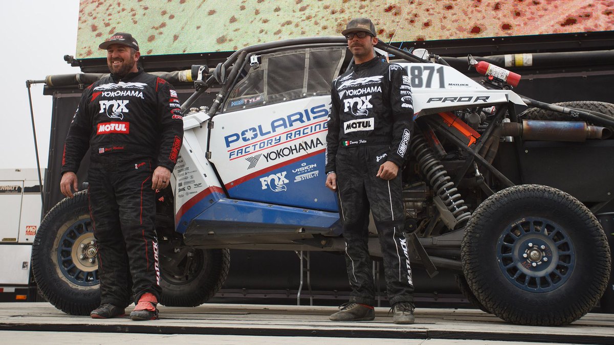Pro R prevails! Congrats to @GuthrieRace and Wayne Matlock on your 1st and 2nd place finishes, respectively in the Desert Race at #KOH2022. What a day! More to come! #RZRLife

Professional drivers. Closed course. Do not attempt.
