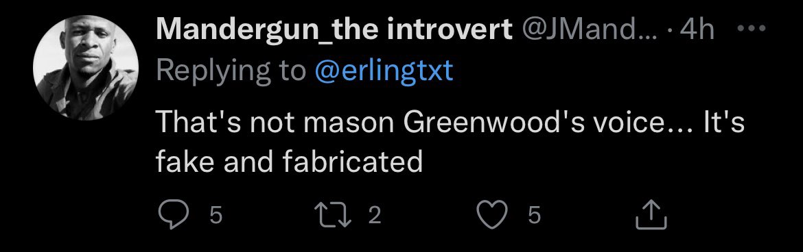brookefulstow's tweet photo. Not all men, but a lot 🤢 #masongreenwood https://t.co/iIGIxi0AeV
