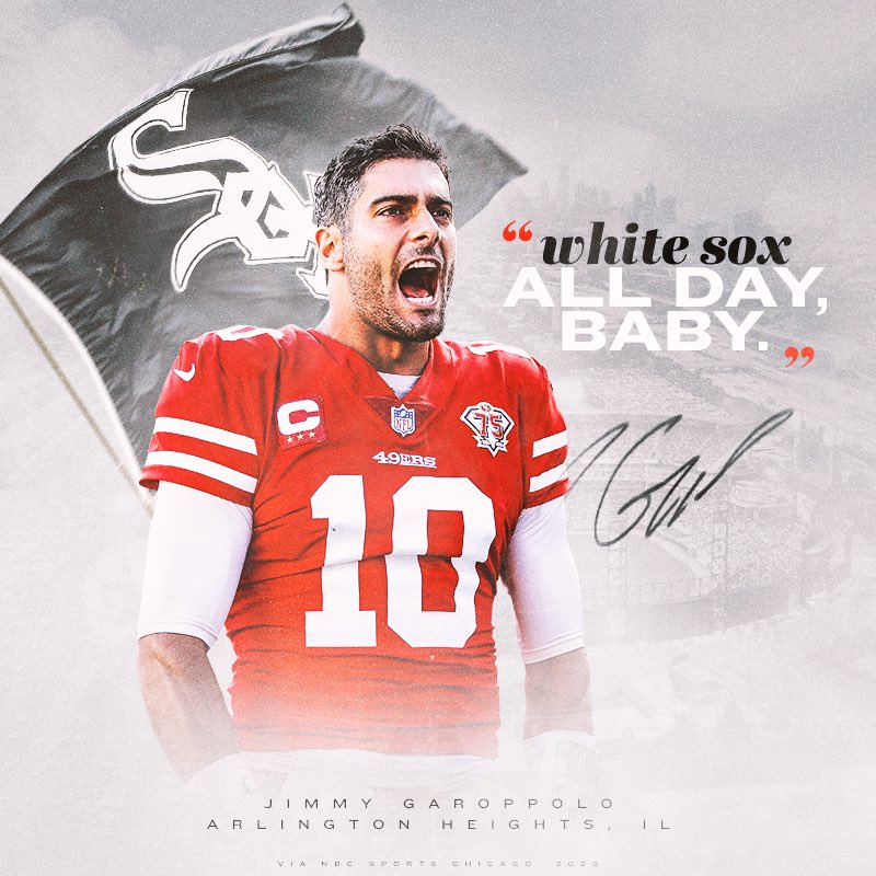 Chicago White Sox on X: Jimmy G all day, baby.