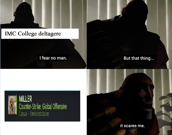 Ender som nummer 2, i IMC College Clash - Europe, hosted af <a href="/TeamLiquid/">Team Liquid</a> 🥈

Rigtigt fint spillet, og vi henter 5x Secretlab stole + 5x Liquid trøjer🥳

Starten på CS comeback? 😮

<a href="/CSGO_MiLLER/">Oliver Juul</a> @kraghenCSGO <a href="/vestercs/">mads</a> <a href="/buNNycsg/">Sigurd Fritzbøger</a> 💛