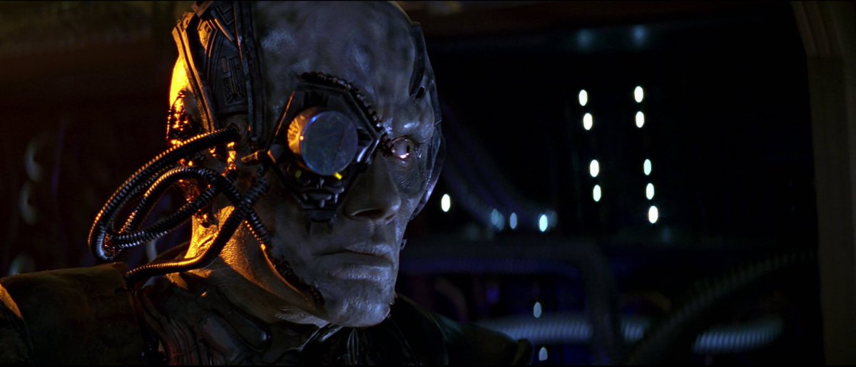 I was yesterday years old when I found out Dolph Lundgren played a Borg in #StarTrekFirstContact! ⚡️✨