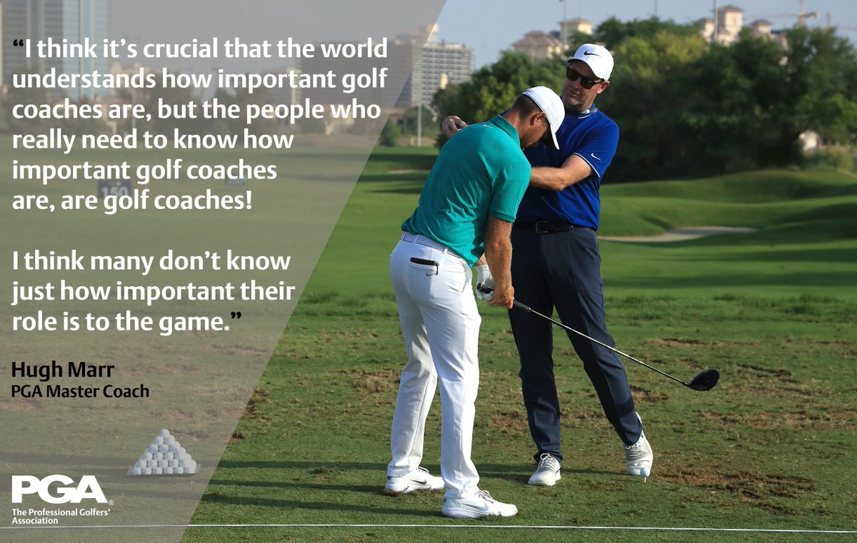 PGA Master Coach, Hugh Marr, has created the ‘Coach Mastery Programme’. 

A programme designed to ‘better golf worldwide through the development of expert coaches.' 

Read more about the programme here 👉bit.ly/CoachingMaster…