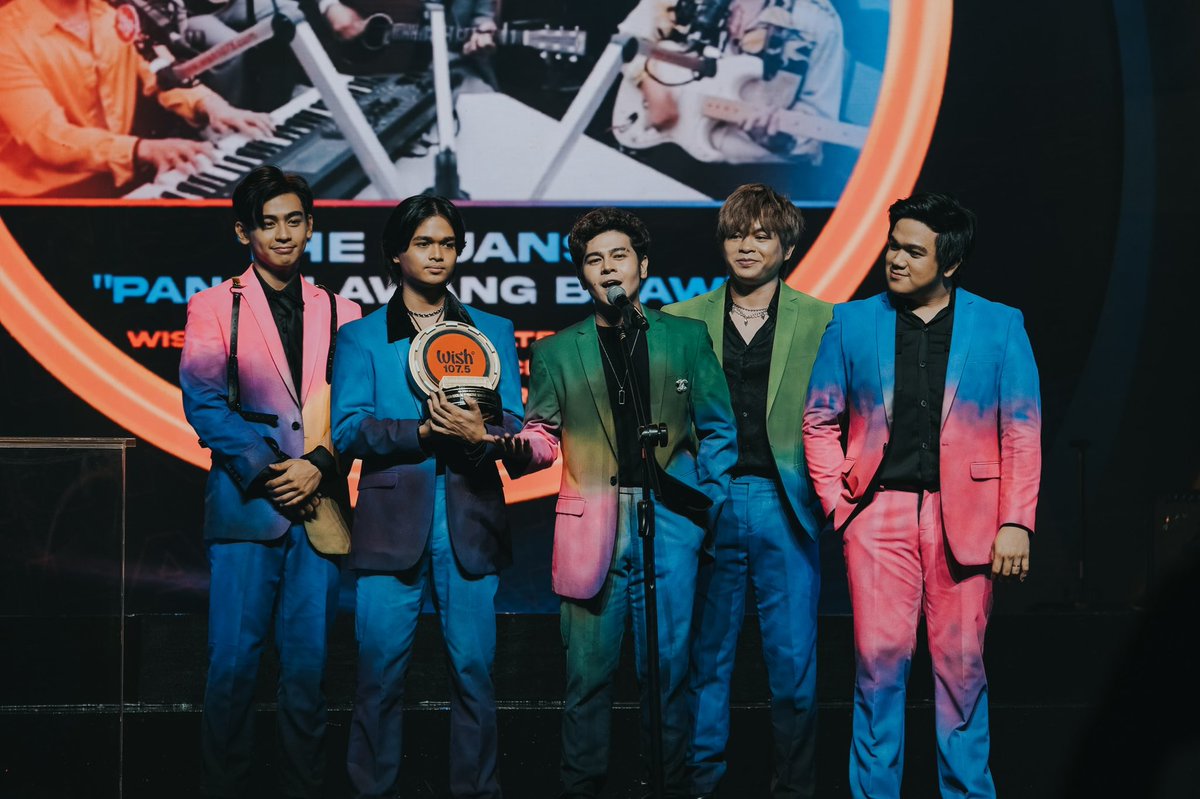 Starting the year right with celebration,
gratefulness and new milestones!
“Pangalawang Bitaw” for Wishclusive
Rock/Alternative Performance of the Year and “Dulo” for Wish Ballad Song of the Year. Thank you Juanistas for your relentless support and efforts!