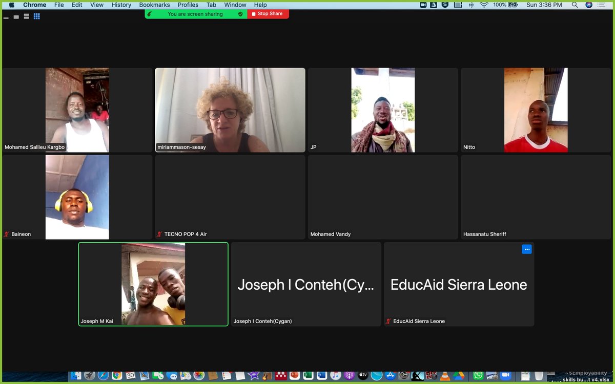 EducAidSL's tweet photo. #TeamEducAid, committed to ensuring the #SchoolImprovement work we do with #SchoolLeaders sticks, has had 2 substantial mtgs this weekend with all #ClusterMentors from across the country #SchoolLeadersAreEssentialToSchoolProgress #EducAidAlwaysClimbing #EducationInSierraLeone💪🏼 https://t.co/LCVnmtZrg7