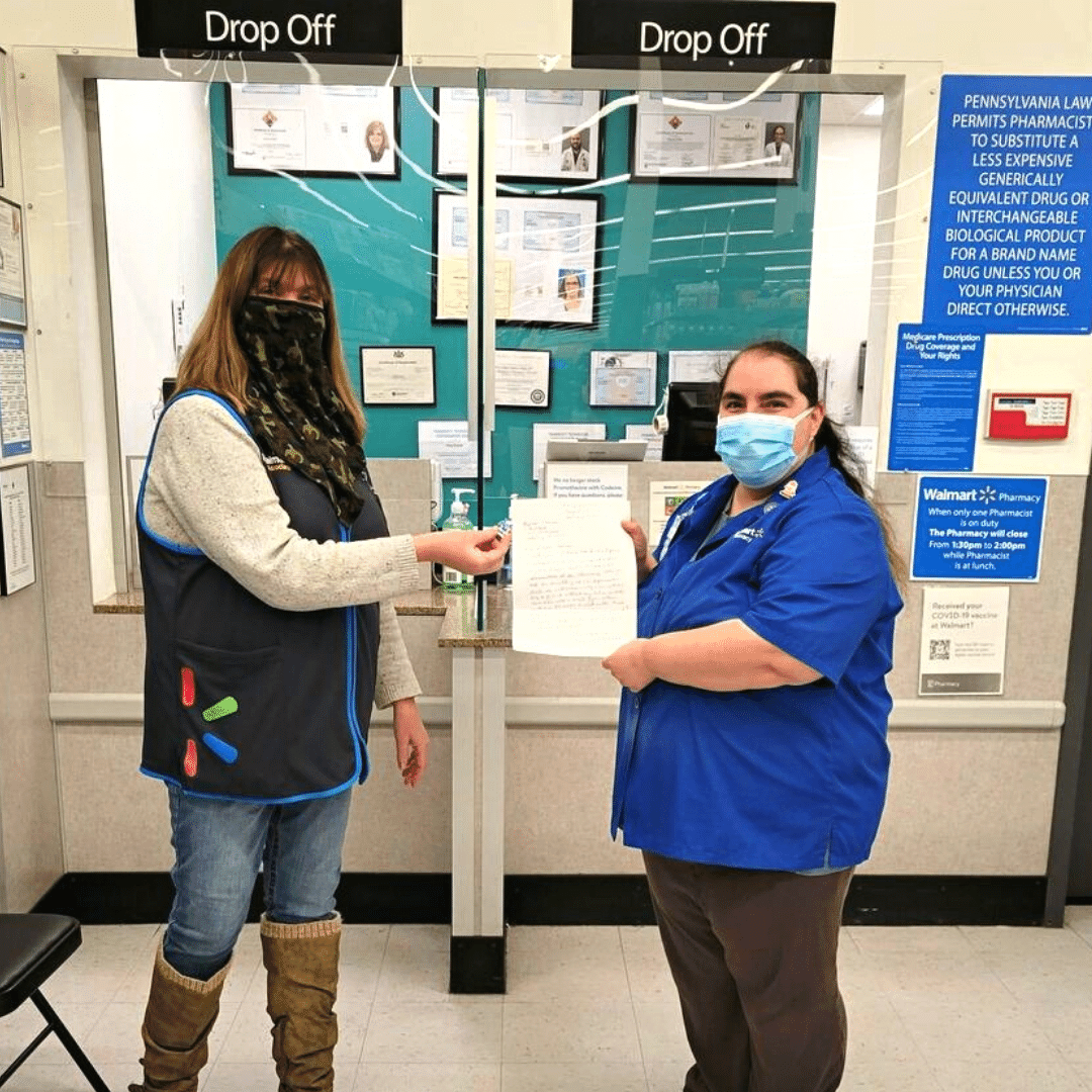 WalmartWorld's tweet photo. Dear Samantha, we are writing you this letter π to let you know... you rock! π€© Samantha from Store 1537 in Gettysburg, PA, recently received a personal letter from one of our customers thanking her for a job well done. π€ Way to go! π #waytogo #pharmacy #walmartassociate https://t.co/QzdYoABlMx