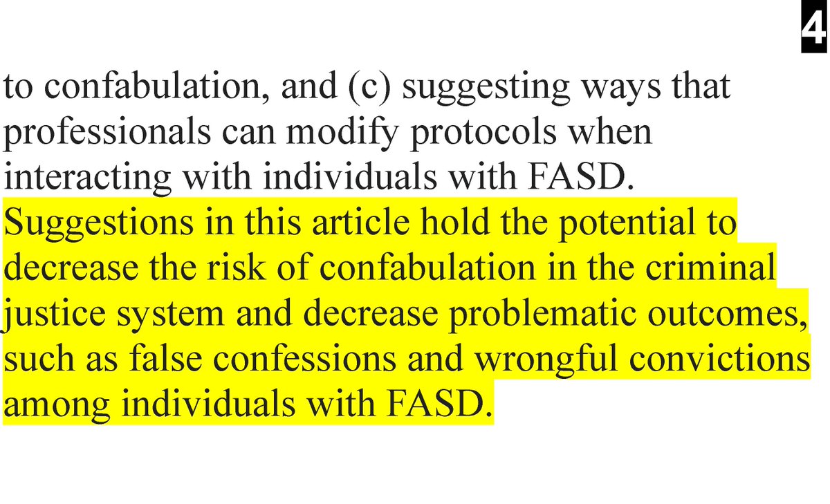 Fetal alcohol spectrum disorder and confabulation in psycholegal settings: A beginner's guide for criminal justice, forensic mental health, and legal interviewers [abstract] onlinelibrary.wiley.com/doi/10.1002/bs…