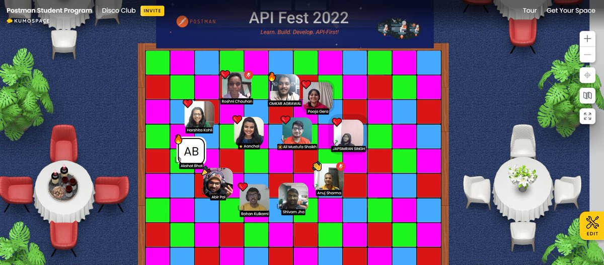 #APIFest after party🎉
Kudos to all the organizers and special thanks to <a href="/ialimustufa/">Ali Mustufa</a> for the treat!🥳
#PostmanStudent <a href="/getpostman/">Postman</a>