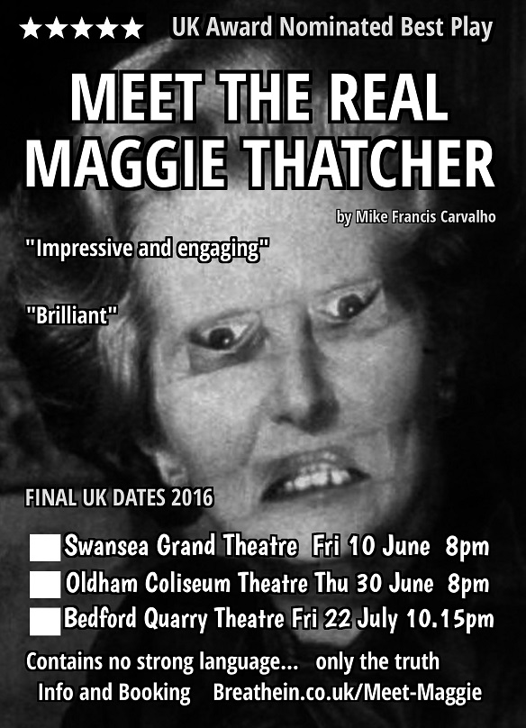 OfficialMikeFC's tweet image. Not often I'm trending on Social Media, but perhaps #BBCDrama DID want to produce a TV version of Meet the #RealMaggieThatcher or #SpringUprising &amp;amp; #WhatsRayCharlesGotToDoWithIt have had UK bans removed..? by Mike F Carvalho