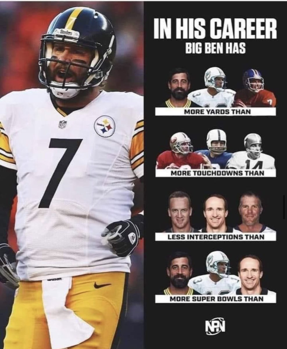 yinzercrazyshow's tweet image. Not bad for a “system QB”