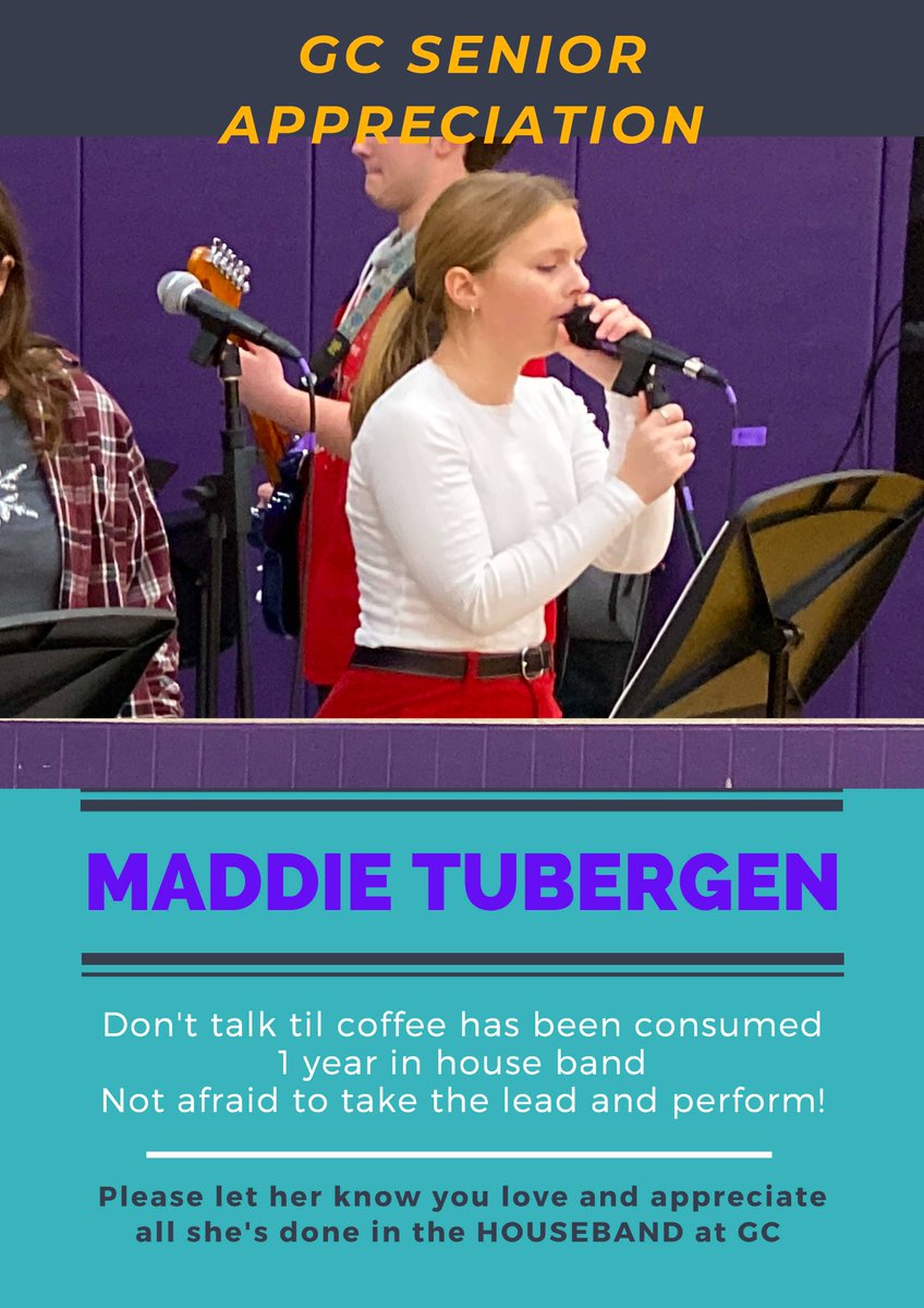 Shout outs to our seniors in house band 2021/22!  You guys are wonderful! <a href="/GCHSFineArts/">Guerin Catholic Fine Arts</a> <a href="/GuerinCatholic/">Guerin Catholic H.S.</a>