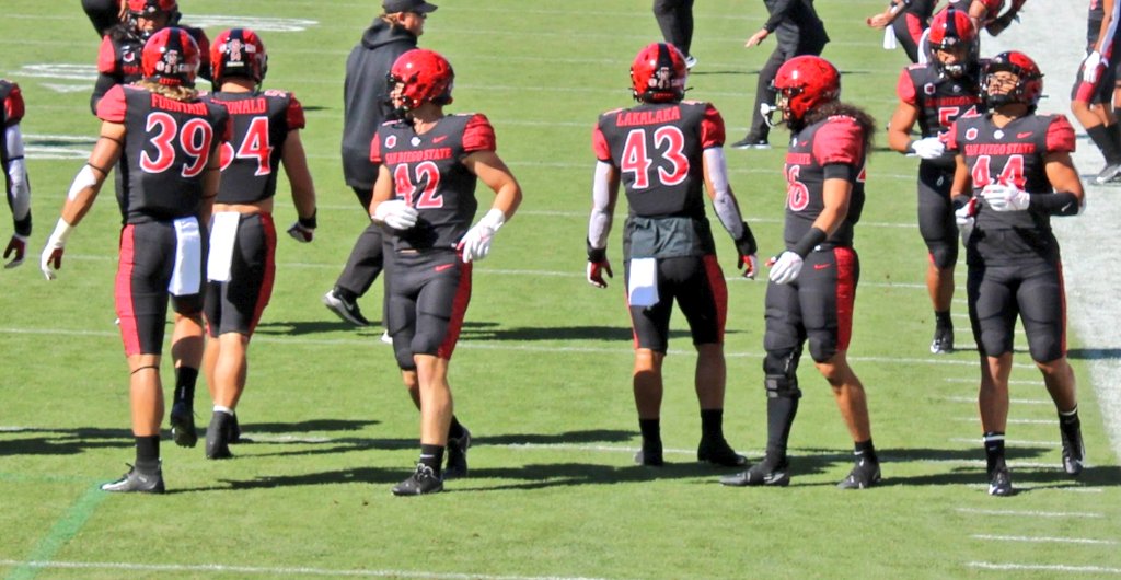 Spring Camp Storyline A deep and talented linebacker group returns for SDSU, how will the unit take shape in 2022? #39 Garret Fountain will build off a 3 sack season. #42 So. Brady Anderson played in 12 games as a true freshman. #44 Vai Kaho looks to make a huge jump this year