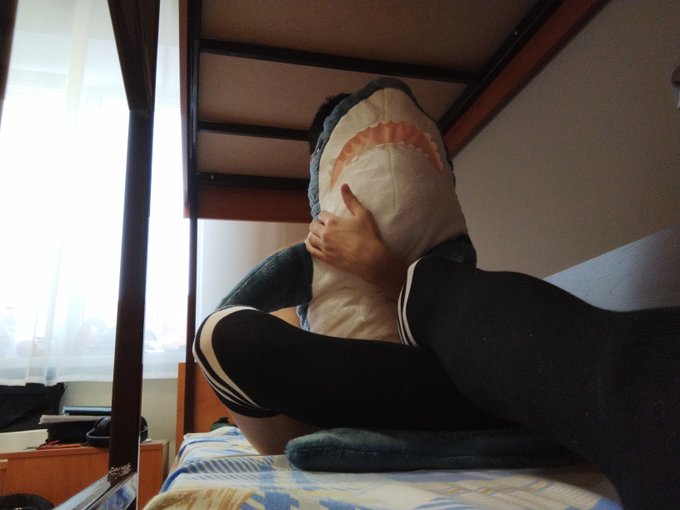2 pic. Just me wrestling my shark... And holding him tight! Do you wanna see more? Or... do you want