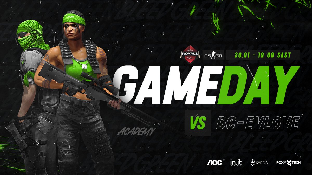 omnius_gaming's tweet photo. Wishing our #CSGO Academy Team GL tonight as they face off against @DamageControlza Evolve tonight in the @Mettlestate @KingPriceIns CSGO Royals!

⏰ 19:00 SAST
📺 No Stream

#OMNIUS #AOC #KyrosChairs #Foxytech #Initapparel https://t.co/lxUbajuOCu