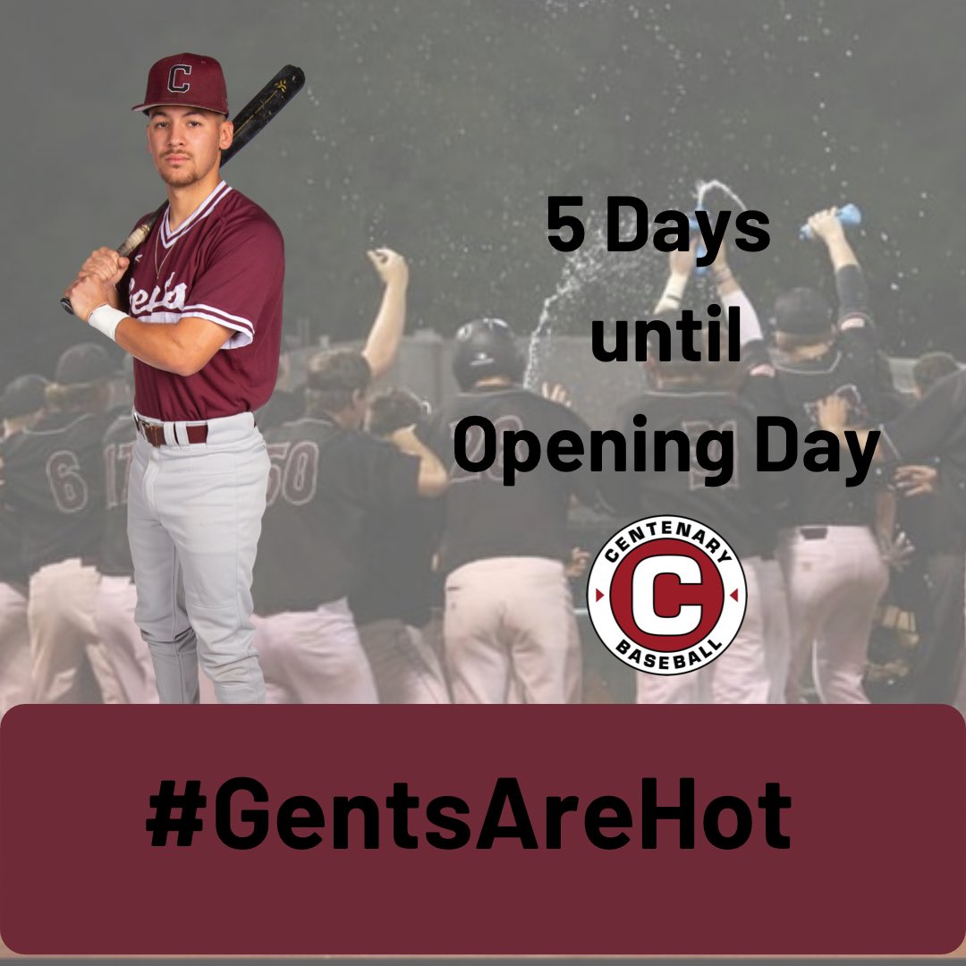 gents_baseball's tweet photo. 5️⃣ Days away from #GentsBaseball action ‼️ 

👤 John Beaudion https://t.co/tVdmDzQt2a