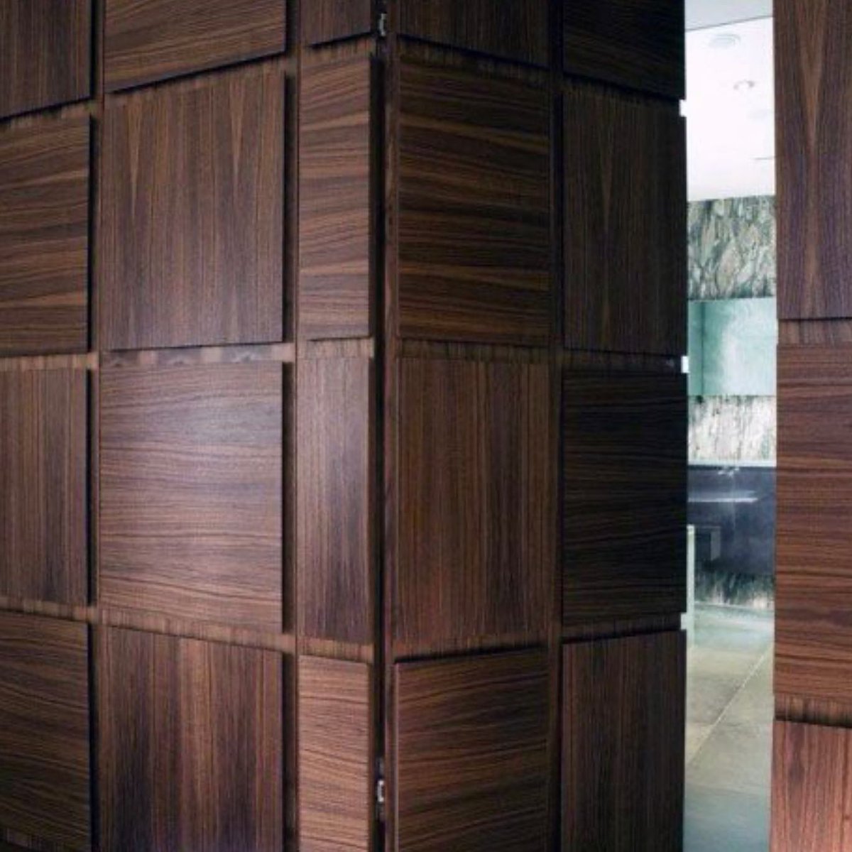 We’ve done many-a-hidden doors, which I just love. I love the idea of hidden spaces. We’ve done hidden doors that connect kids bedrooms, hidden basement stairways, HvAC systems, powder rooms, and safes...

Here’s one of my faves. Slide to see a few others for more inspiration 👉