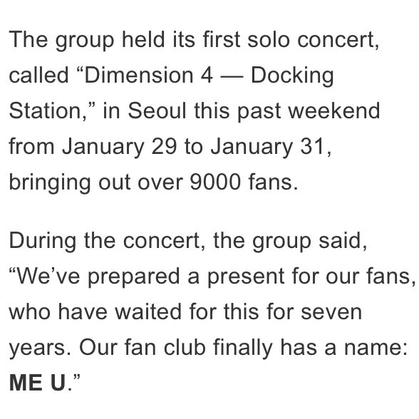 izfunction's tweet photo. 6 years ago today, f(x) revealed their official fan club name, MeU, during their first (and last) ever solo concert as a group 7 years after debut. https://t.co/Ui3NwsVErJ