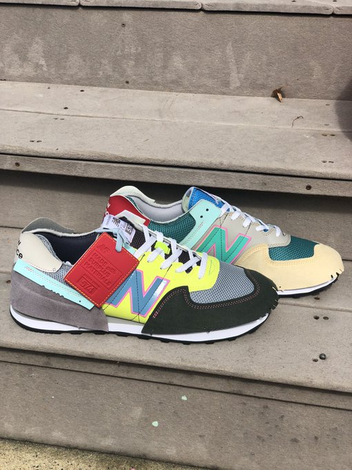 SOLELINKS's tweet photo. Ad: Jaden Smith x New Balance 574 on sale for $99.99 + FREE shipping => https://t.co/sTjTeM4XfW

*re-adaptive use of excess materials means that no two pairs are exactly alike

📷 @SneakerAdmirals https://t.co/wpcJbfkfM7