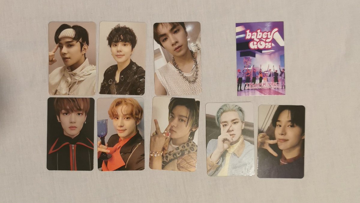 babeygos's tweet photo. #babeygosstock - nct 2020 pt1 and 2 pcs

album pcs - £6.50
yb / id / access - £4
kihno - £13

prices before shipping, negotiable!

based in UK shipping ww https://t.co/bvkidLX20s