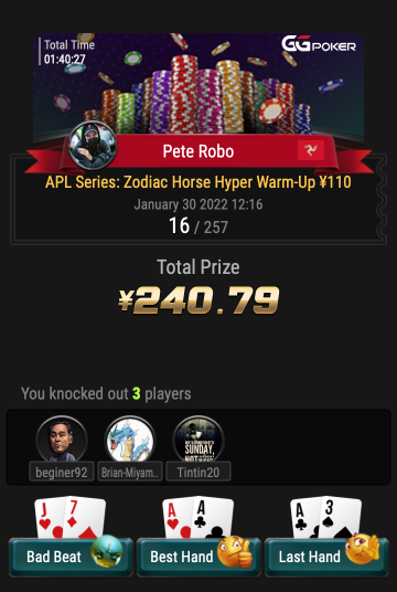pete_robo's tweet photo. Great SundayGrindโค๏ธ Now for @kierarobinsonxx and her 21st birthday teaโค๏ธ
Two Final Tables for the stream ๐ฆพ
200 viewers on the big FT and no raids crazy!โค๏ธ
Back Tuesday!
https://t.co/J0aWSEilIl
Powered by @BBZPoker ๐ & @apestyles ๐ฆ
#HeatingUp #APLSeries https://t.co/wbcCOmfKlf