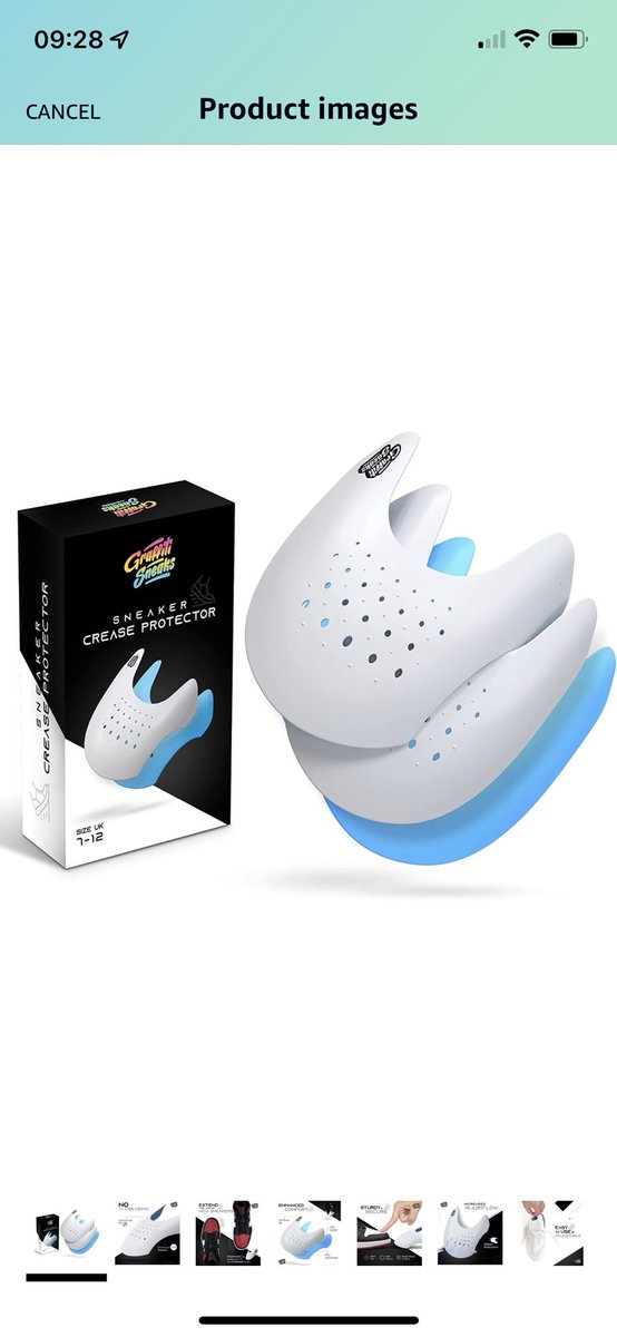Graffitisneaks's tweet photo. Available on Amazon. Graffiti Sneaks crease guards. https://t.co/you3y0JBkM