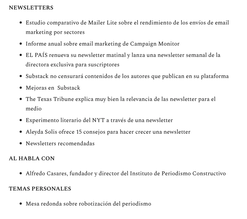 Acabo de publicar el número 60 de mi newsletter Tendenci@s, que a partir de ahora enviaré cada dos semanas. 
En las imágenes tenéis los titulares de los temas tratados y en este enlace lo podéis leer completo:
tendencias.substack.com/p/tendencis-60…