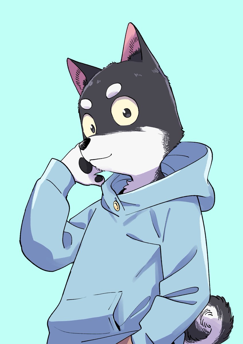 「くろしば 」|梅渡 飛鳥🎨のイラスト