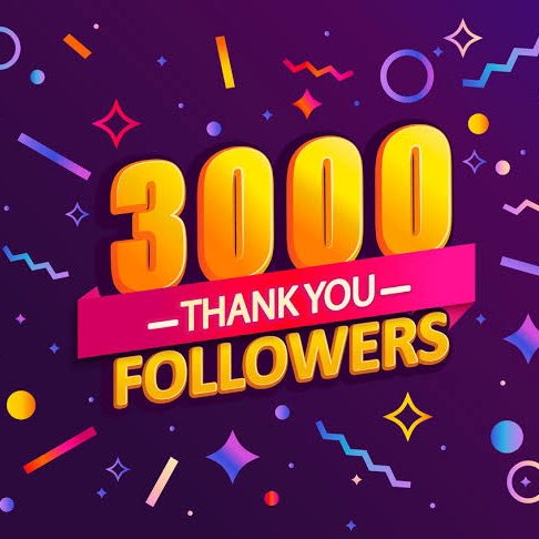 BitTorrentStats's tweet image. We have reach 3000 followers! Thank you to everyone. 🎉 

✅@BitTorrentStats

#BitTorrent  #BTT
