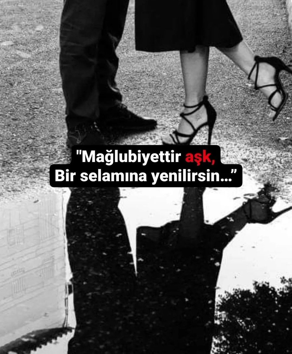 "Mağlubiyettir Aşk,