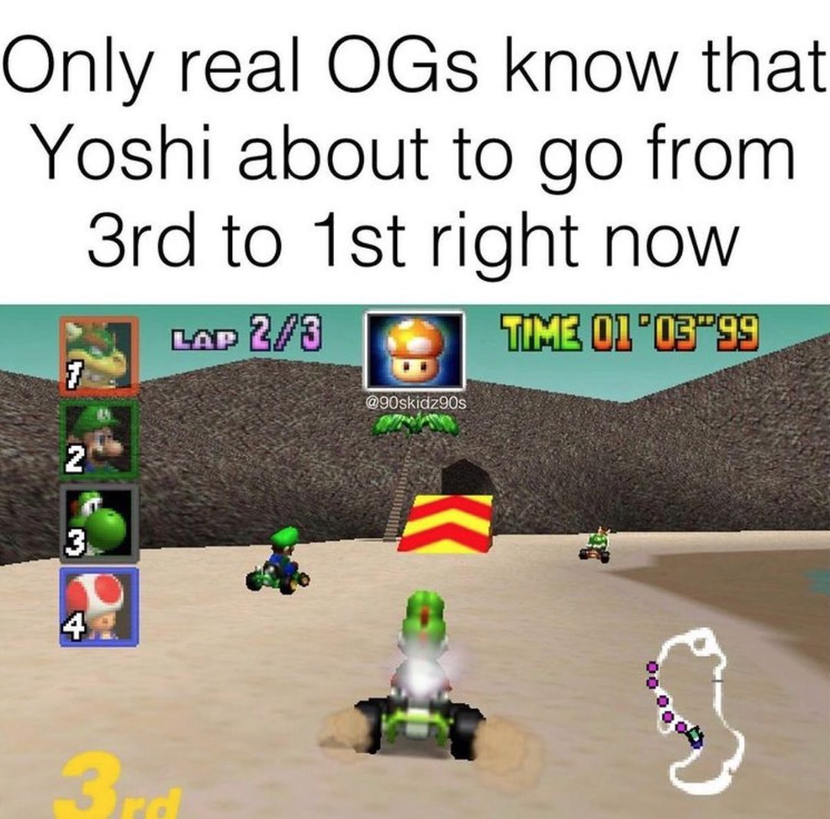 MensHumor's tweet photo. Toad is still the GOAT https://t.co/QU76VtCtj8